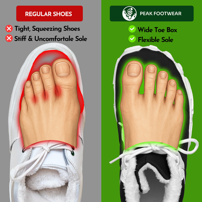 PF Cryon - Non-slip & waterproof winter barefoot shoe (Unisex) (BOGO)