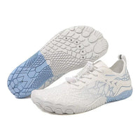 White / Blue