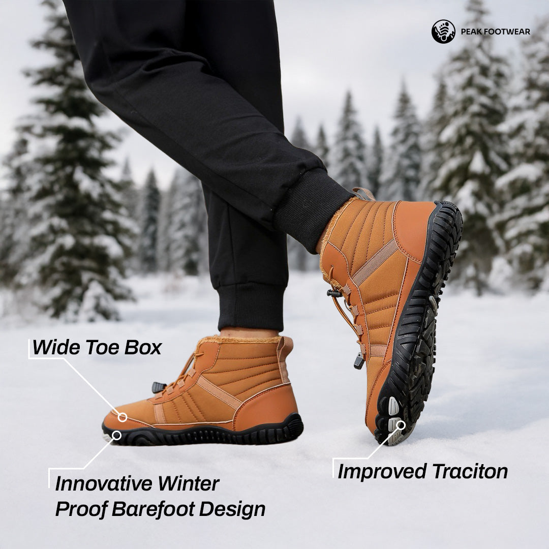 Urban Trekker- Non-slip & waterproof winter barefoot shoe (Unisex) (BOGO)
