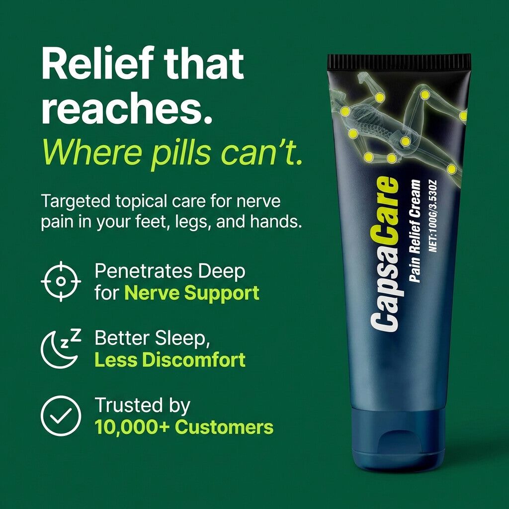Peak Footwear Neuropathy Cream - Restore Comfort to Tired, Tingling Feet